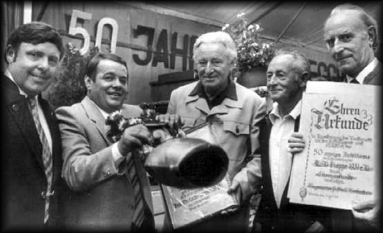 Der ASV Hegge feiert sein 50j�hriges Bestehen