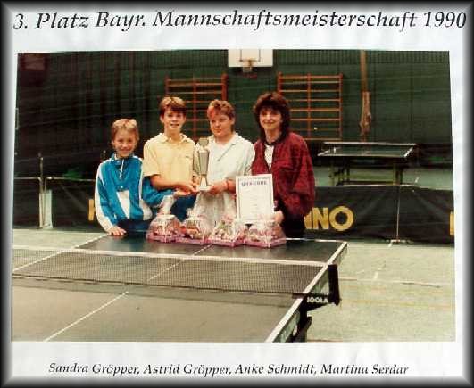 Der Beginn von gro�en Tischtennis-Erfolgen beim ASV Hegge