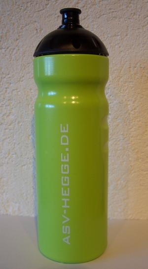 Die neue Radlerflasche des ASV Hegge 2010.