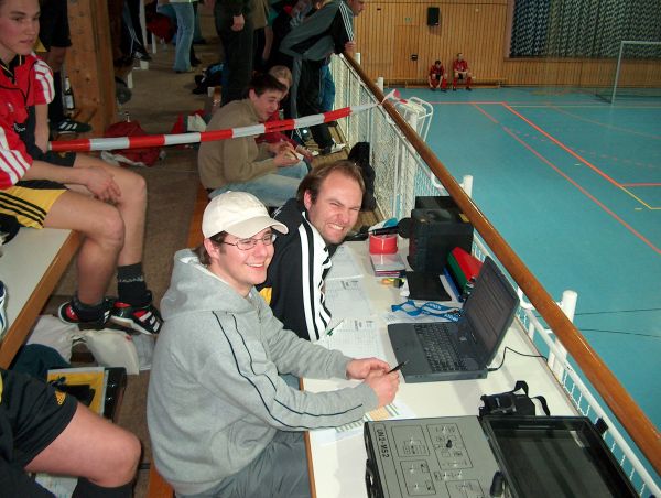 Toller Sport beim Gemeindemasters 2003.